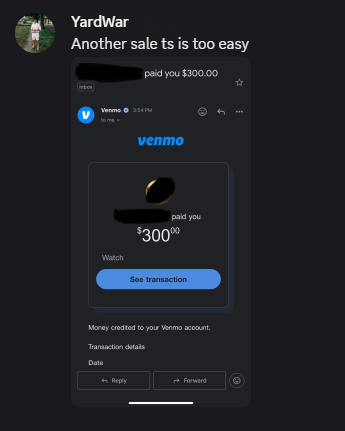 Customer result screenshot